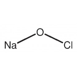 Sodium Hypochlorite Solution 5% Chlorine, Plastic bottle, 1L