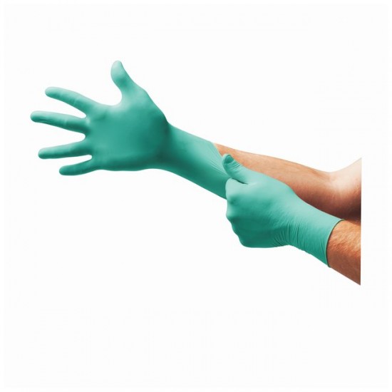 Ansell TouchNTuff Disposal Chemical Resistant Nitrile Glove, Large