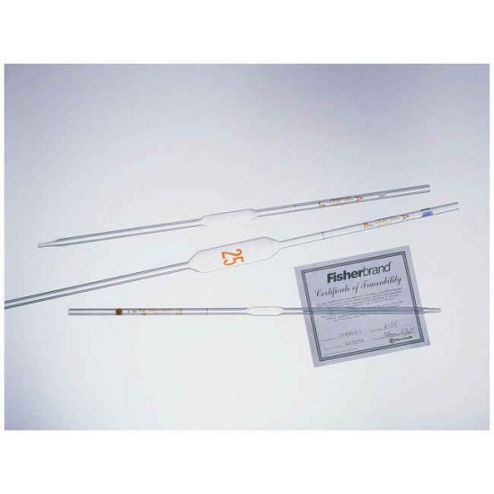 Fisherbrand* Reusable Class A Volumetric Pipettes