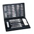 Laboratory knife set and case