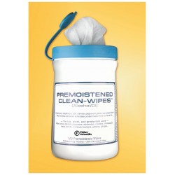 Premoistened Clean-Wipes wipers with Isopropyl Alcohol/Deionized Water